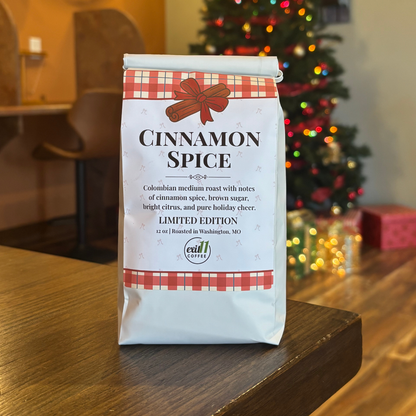 Exit 11 Flavored Cinnamon Spice Coffee Beans Medium Roast
