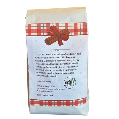 Exit 11 Flavored Cinnamon Spice Coffee Beans Medium Roast