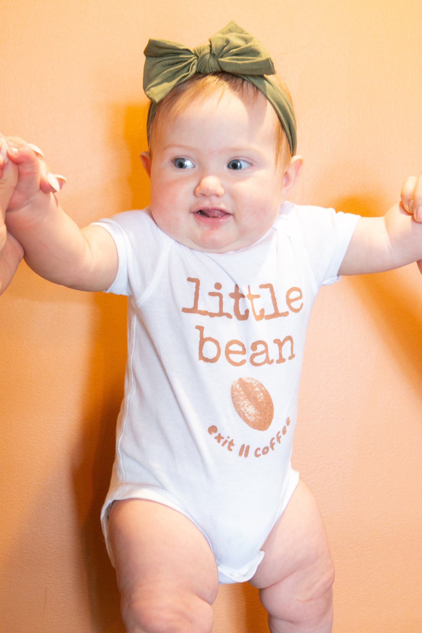 Little Bean Baby Onesie for Infants | Exit 11 Coffee