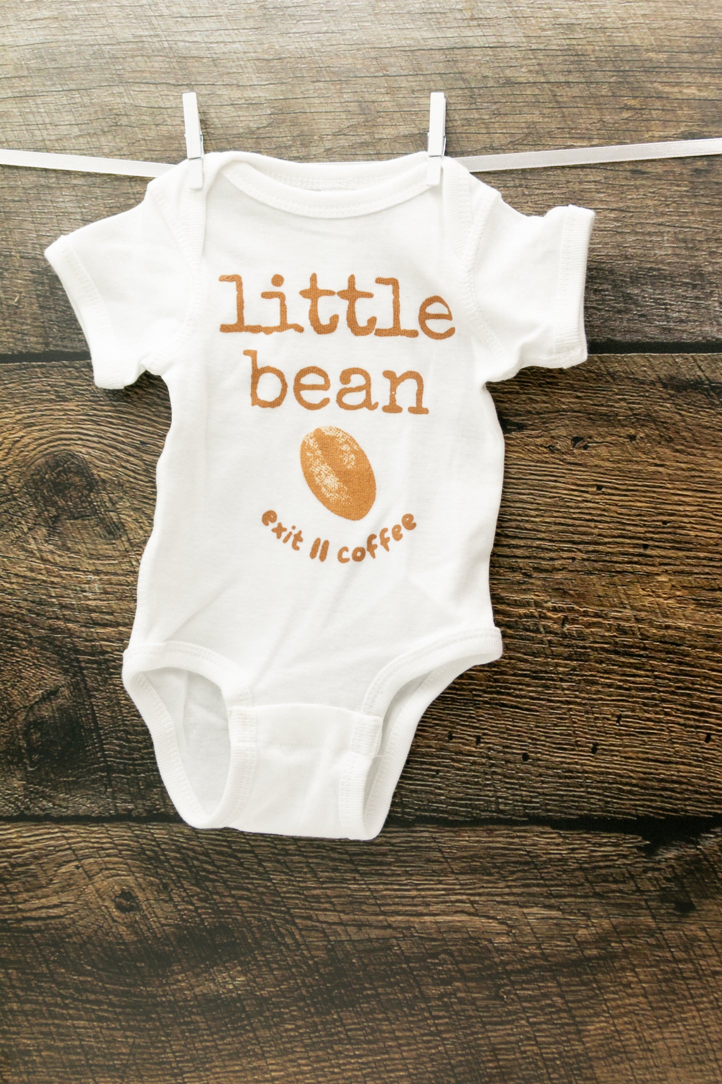 Little Bean Baby Onesie for Infants | Exit 11 Coffee