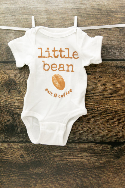 Little Bean Baby Onesie for Infants | Exit 11 Coffee
