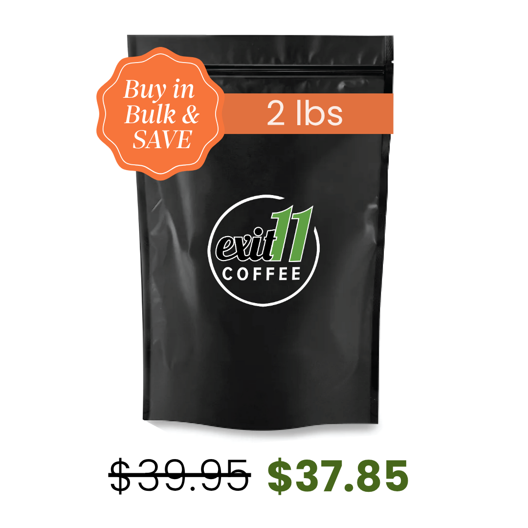 Exit 11 Colombian Coffee Beans Medium Roast Organic Rain Forest