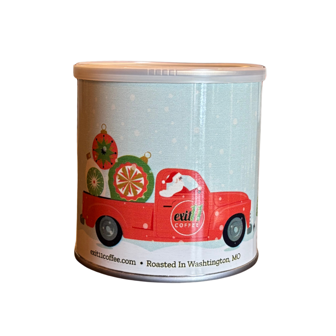 "Washtington" Limited Edition Exit 11 Coffee 9oz Holiday Coffee Tin Gift