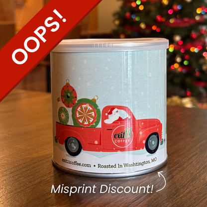 "Washtington" Limited Edition Exit 11 Coffee 9oz Holiday Coffee Tin Gift