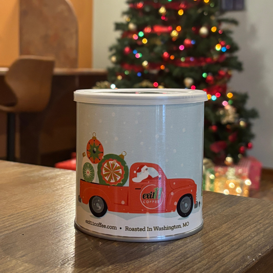 Exit 11 Coffee 9oz Holiday Coffee Tin Gift