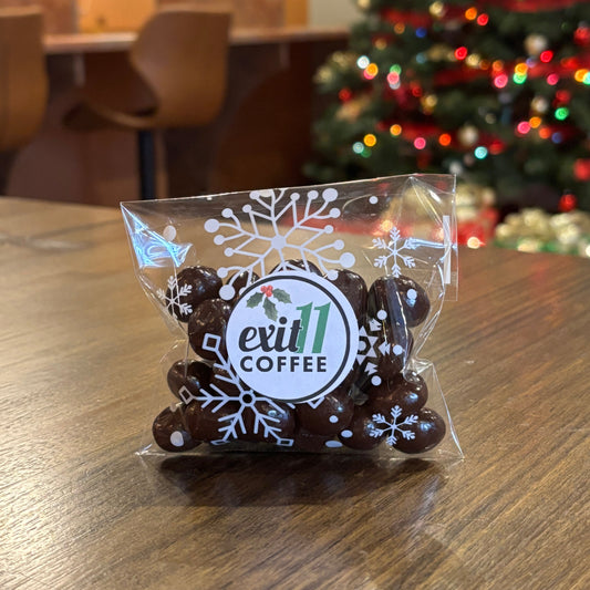 Holiday Chocolate Covered Espresso Beans