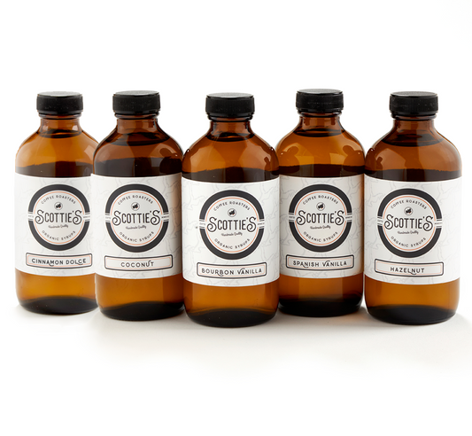 Flavored Coffee Syrups | 8 oz. Scottie's Syrups